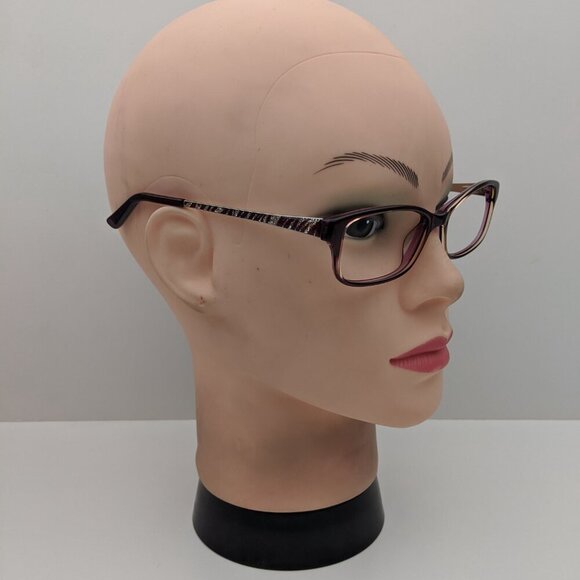 🕶️Bebe Shine BB5122 (604) Ruby Eyeglasses 53/16 135 | ALH649🕶️ - Picture 10 of 10